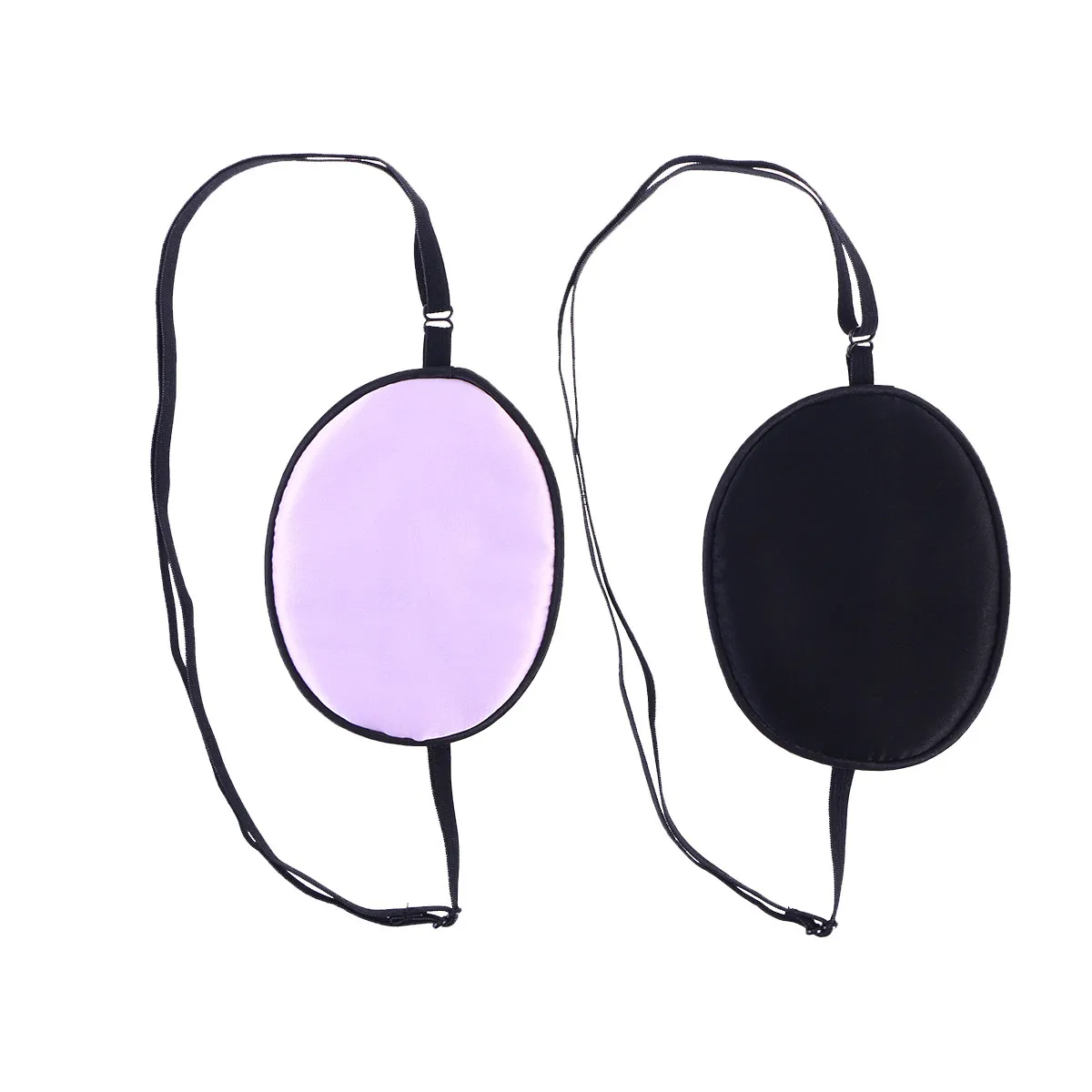 

2 Pieces Silk Cotton Eye Patch for Amblyopia Lazy Eye Treatment Soft Breathable Skin Friendly No Light Leak Pediatric Adult Use