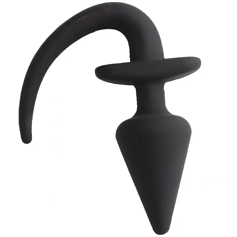 Silicone Dog Tail Butt Plug Puppy Tail Anal Plug G-spot Stimulator Erotic Adult Toys Slave Women Tail Gay Sex Game Toys