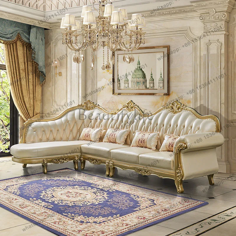 Factory Direct Sale Luxury Nordic Living Room Sofas Armchair Leather Room Decor Relaxing Outdoor Sofa Mid Century Designer Divan