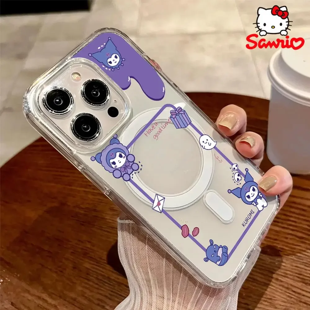 キティちゃんスマホケース 落下防止 iPhone 16/15/14/13/12/11 女性向け iPhone 16 Pro Max ケース サンリオ キティちゃん 漫画 アクセサリー おもちゃ