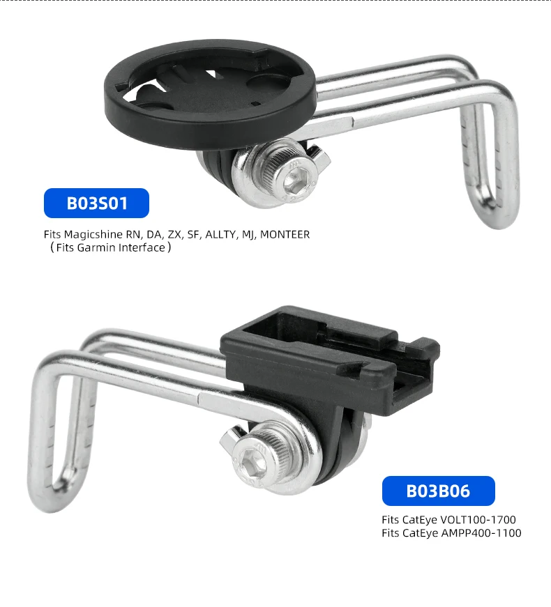 Fahrrad Scheinwerfer Halterung Ständer Gabel Halterung MTB Fahrrad Licht Halter für Gaciron/Rockbros/Enfitnix/CatEye/Trerk – Detail 6