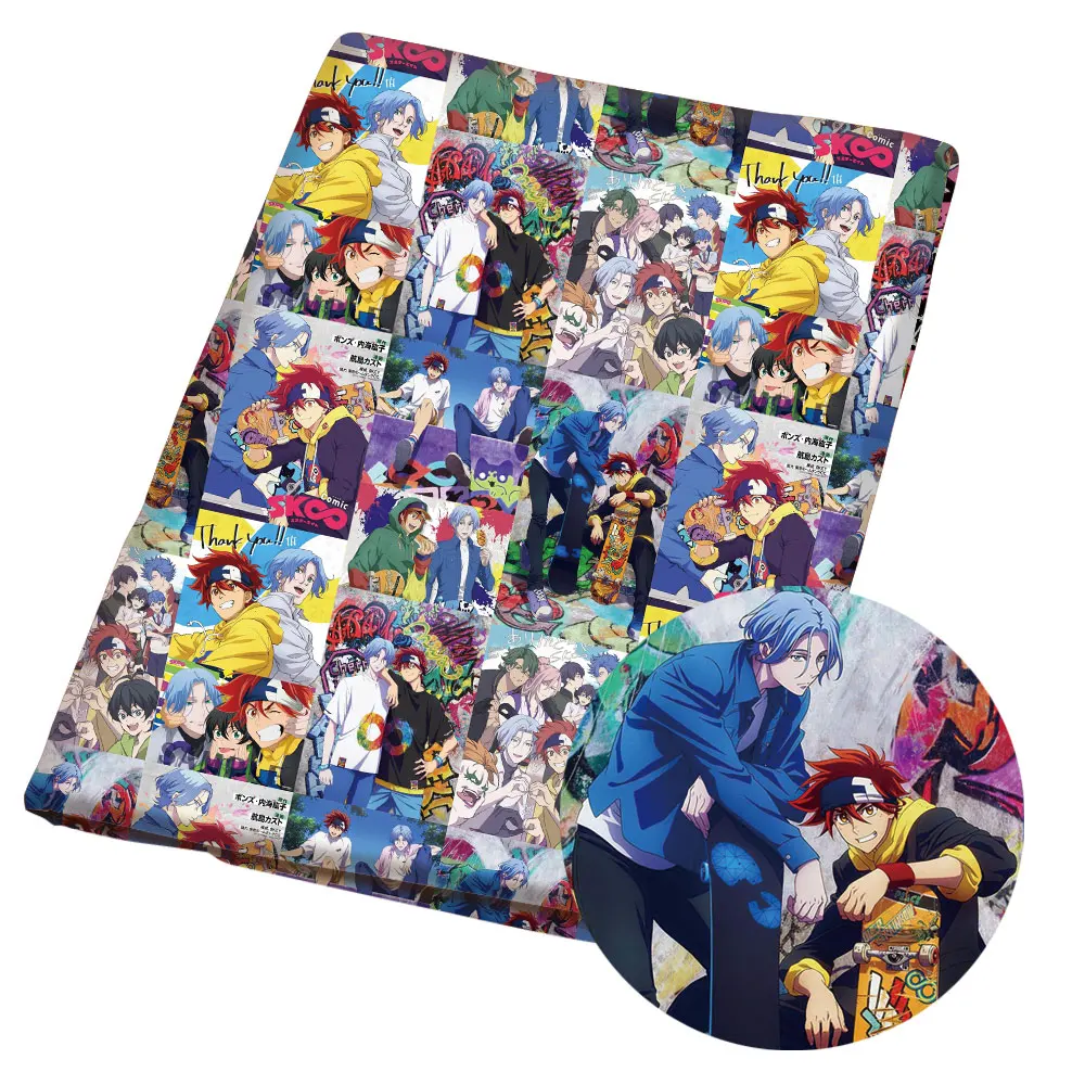 Cartoon Polyester-Katoenen Stof 140*50 Cm Met De Hand Genaaid Patchwork Gewatteerde Babyjurktas Thuis Bedlaken Stof