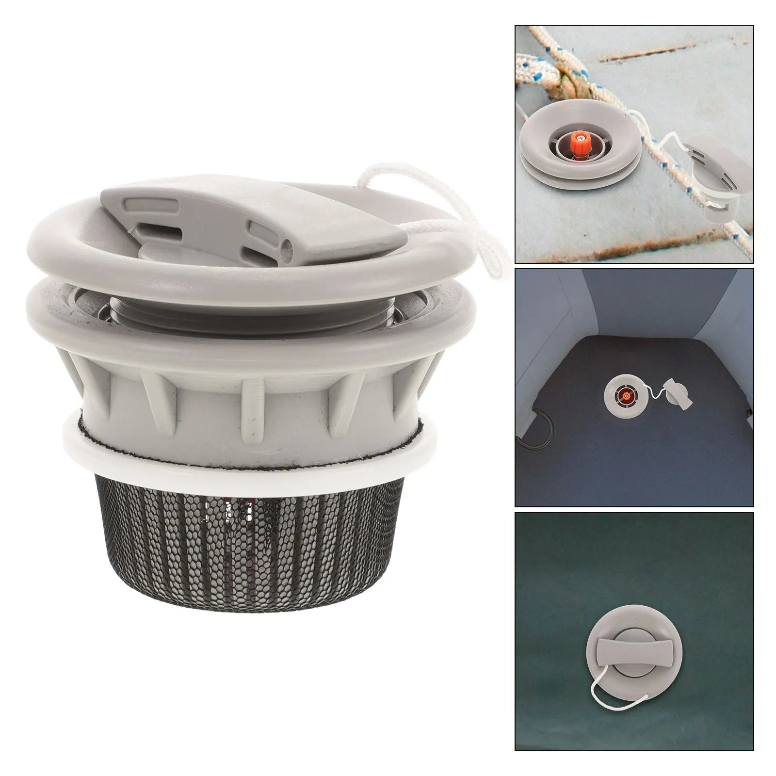 

Kayak Air Valve Inflatable Boat Plug High Pressure Durable Safety Valve Kayak Drain Plug Kit Valves Adapter Structural Valves