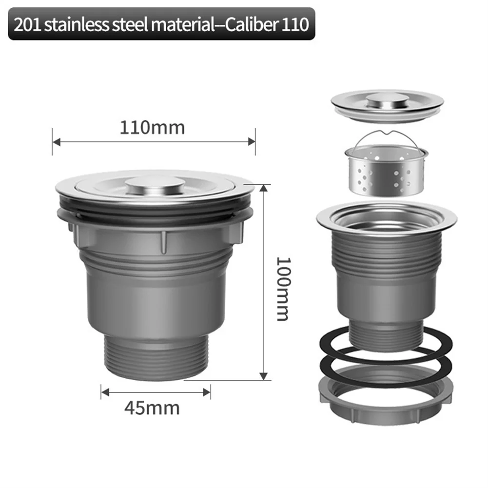 Food Waste Management As Shown Kitchen Sink Strainer Kitchen Sink Waste Filter Colander Convenient Waste Disposal