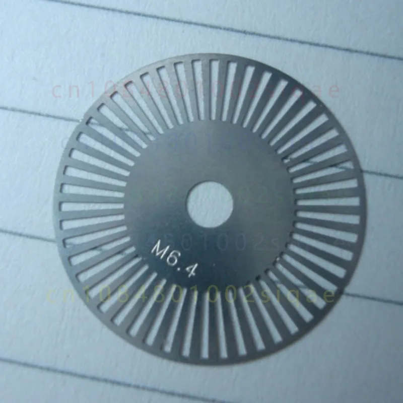 FOR M6‑4 Photoelectric Encoder Grating Disk Servo Motor Speed Measuring Code Wheel For Inverter Robot Meter Counter Parts