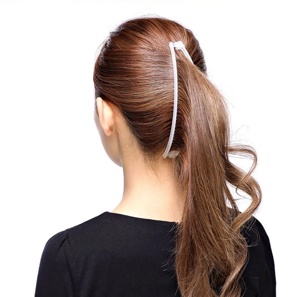 

Сплошной цвет, корейская версия, модная пластиковая заколка для волос для девочек и женщин, расческа, заколки-банан, заколки для волос