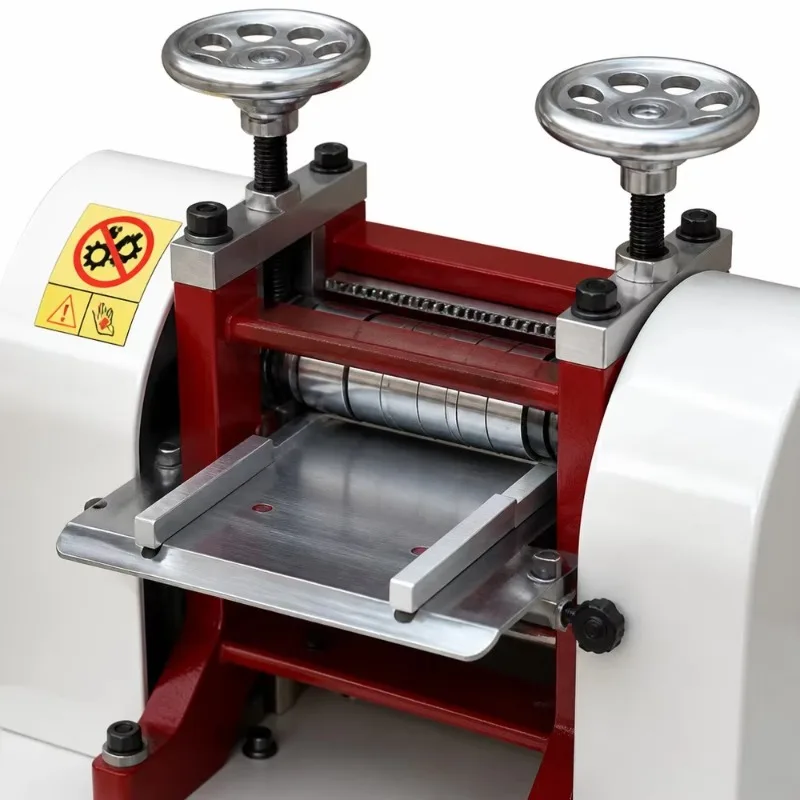 KH-4022 Semi-Automatic Pneumatic Embossing Machine with Motor 130mm 110V/220V/380V