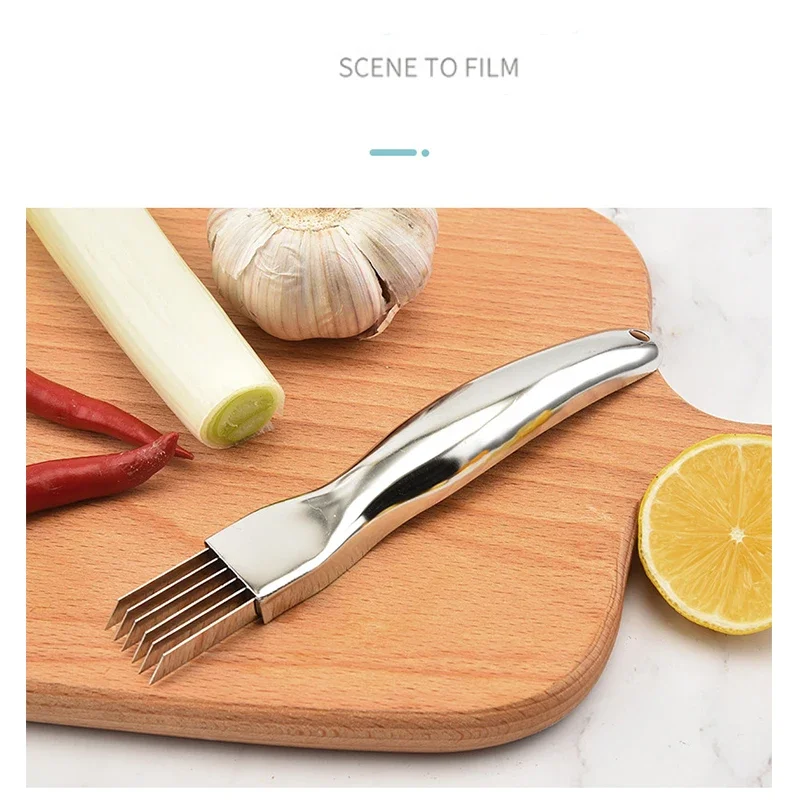 Onion Slicer Shredder Garlic Crusher Cutter Knife Pepper Graters Chilli Vegetable Chopper Tool Kitchen Accessories