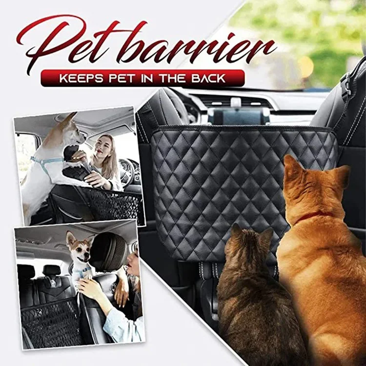 Auto-Mittelstuhl-Aufbewahrungsnetz, große Kapazität, Ledertasche, Aufbewahrungstasche für die Rückseite des Autositzes, Aufbewahrungstasche für Gegenstände, Hängetasche – Detail 4