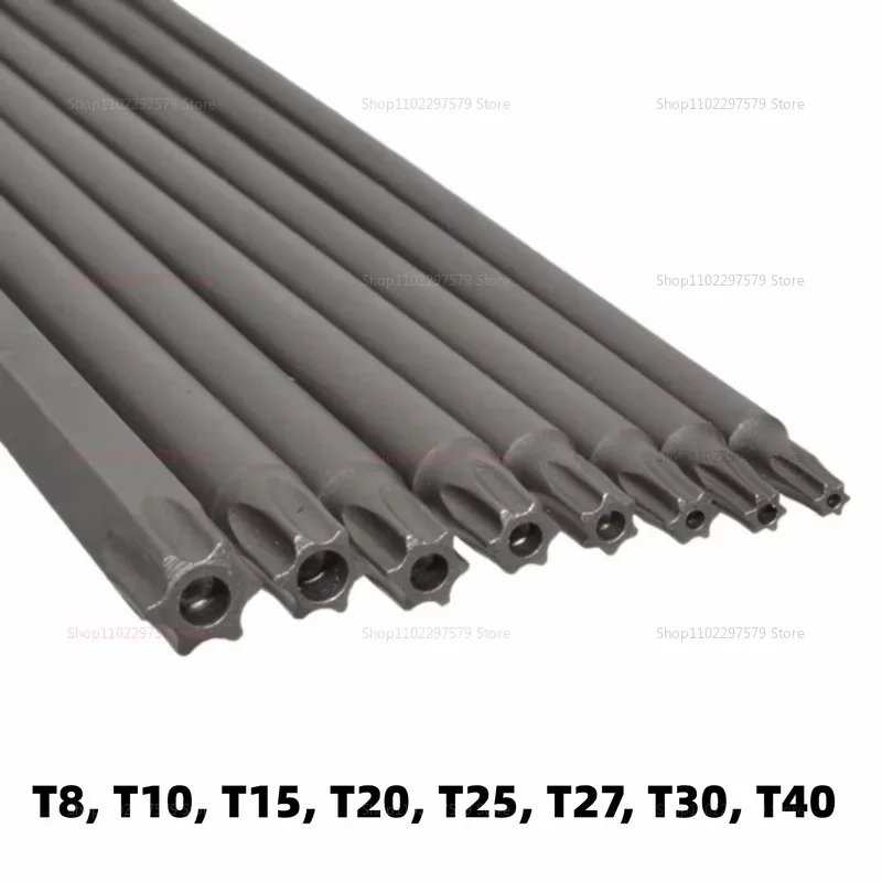 Magnetic Hex Shank Universal Drill Wrench Compatible with Power 8Pcs Screwdriver Bits Set T8 T10 T15 T20 T25 T27 T30 T40