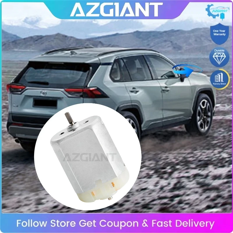 

AZGIANT Car Side Rearview Mirrors Auto Folding Actuator Inner Motor DC 12V for 2006-2008 Toyota Rav4 Replace Brand New Parts