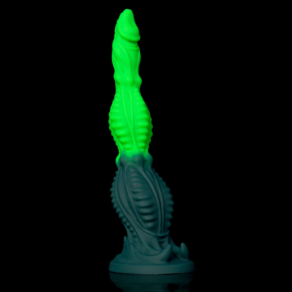 Oieffur Huge Alien Tentacle Butt Plug Fantasy Anal Dildo Rear Stimulator Adult Sex Toy Waterproof Silicone Strong suction cup