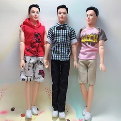 30cm Ken Doll with Clothes Suit Fashion Men Dolls 11 Moveable Jointed Male MAN Doll Body for Boyfriend Ken Doll Accessories