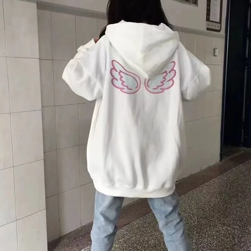 

Милые толстовки с капюшоном, зимняя одежда для женщин, взрослых женщин, Cotone, повседневные манжеты премиум-класса, шерпа, молодежная одежда с абстрактными надписями