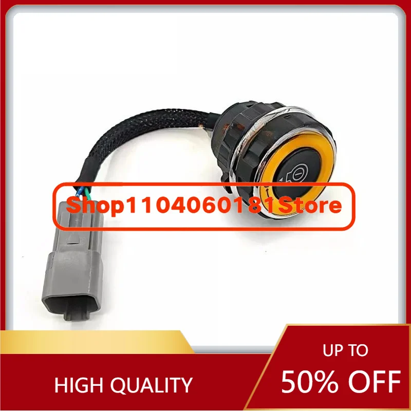 Excavator FR220 260 300 360E One-key Start Fire Switch Button Part