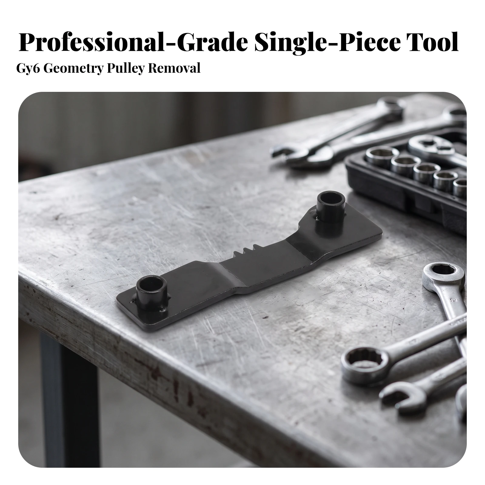 Drive Pulley Locking Tool Strong Clutch Disassembly Tool Wear-Resistant Reliable for Scooter Owners, Workshop