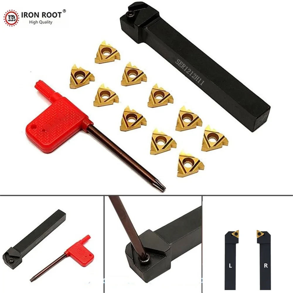 SER1010H11,SER1212H11,SER1616H11,SEL1010H11.SEL1212H11,SEL1616H11,CNC Lathe Tool Threading   Holder For 11ER,11IR Carbide Insert