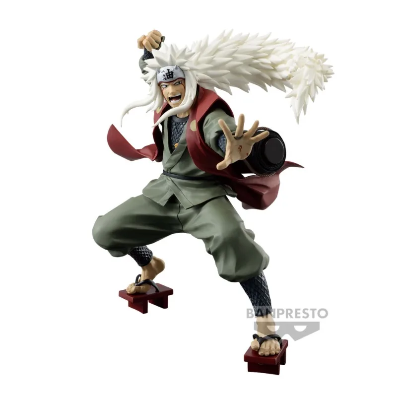 In Stock Bandai BANPRESTO BFC Naruto Ninkai Taisen Jiraiya Anime Action Figure Toy Gift Model Collection Hobby