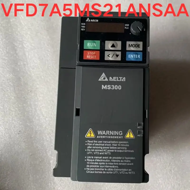 

Second-hand test OK, Frequency converter VFD7A5MS21ANSAA