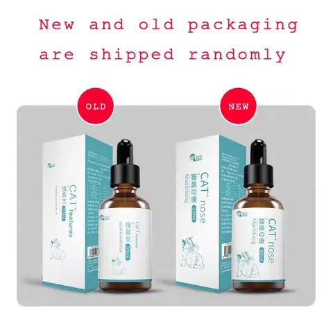 새로운 30ml 고양이 코, 고양이 감기, 재채기, 콧물, 기침, 천식, 건강 관리 제품 스프레이