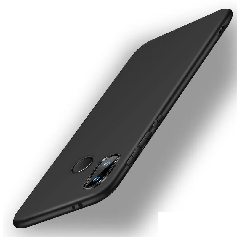 For Xiaomi Mi A2 Case Xiaomi Mi 6X Clear TPU and Matte Soft Case For Xiaomi Mi A2 Mi 6X Back Cover Protect Skin Silicon case