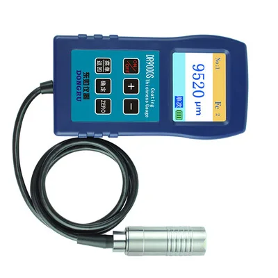 Fireproof Coating Thickness Gauge Meter Tester witn Large Range 0 to 9500um Can store 2000 Data