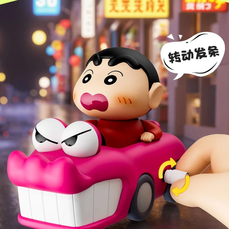 أنيمي محرك تلوين شين تشان Q نسخة المنقولة عمل الشكل البلاستيكية نموذج اللعب دمية مكتب ديكور تحصيل الهدايا