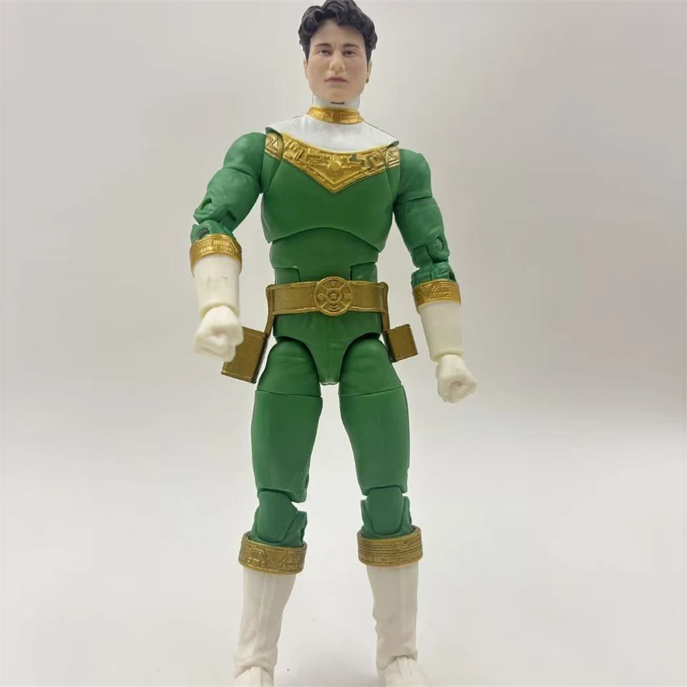 Hasbro Power Rangers Lightning Collection Zeo Green Ranger 6-Inch Genuine Bulk Goods Have Defects Model Doll Action Figure