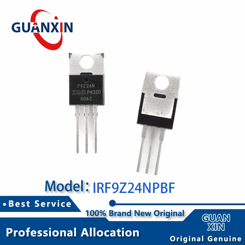 

100% New IRF9Z24NPBF TO-220AB Marking F9Z24N IRF9Z24
