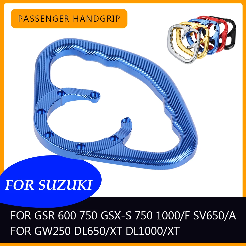 

For Suzuki GSR 600 750 GSX-S 1000 F SV 650 DL 1000 XT V-STROM DL650 Passenger Handgrips Hand Grip Tank Grab Bar Handles Armrest