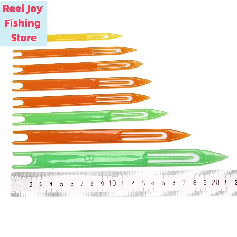 【8Pcs Fishing Net Needle Repair Net Line Tool Shuttles Mending Weaving Needle】