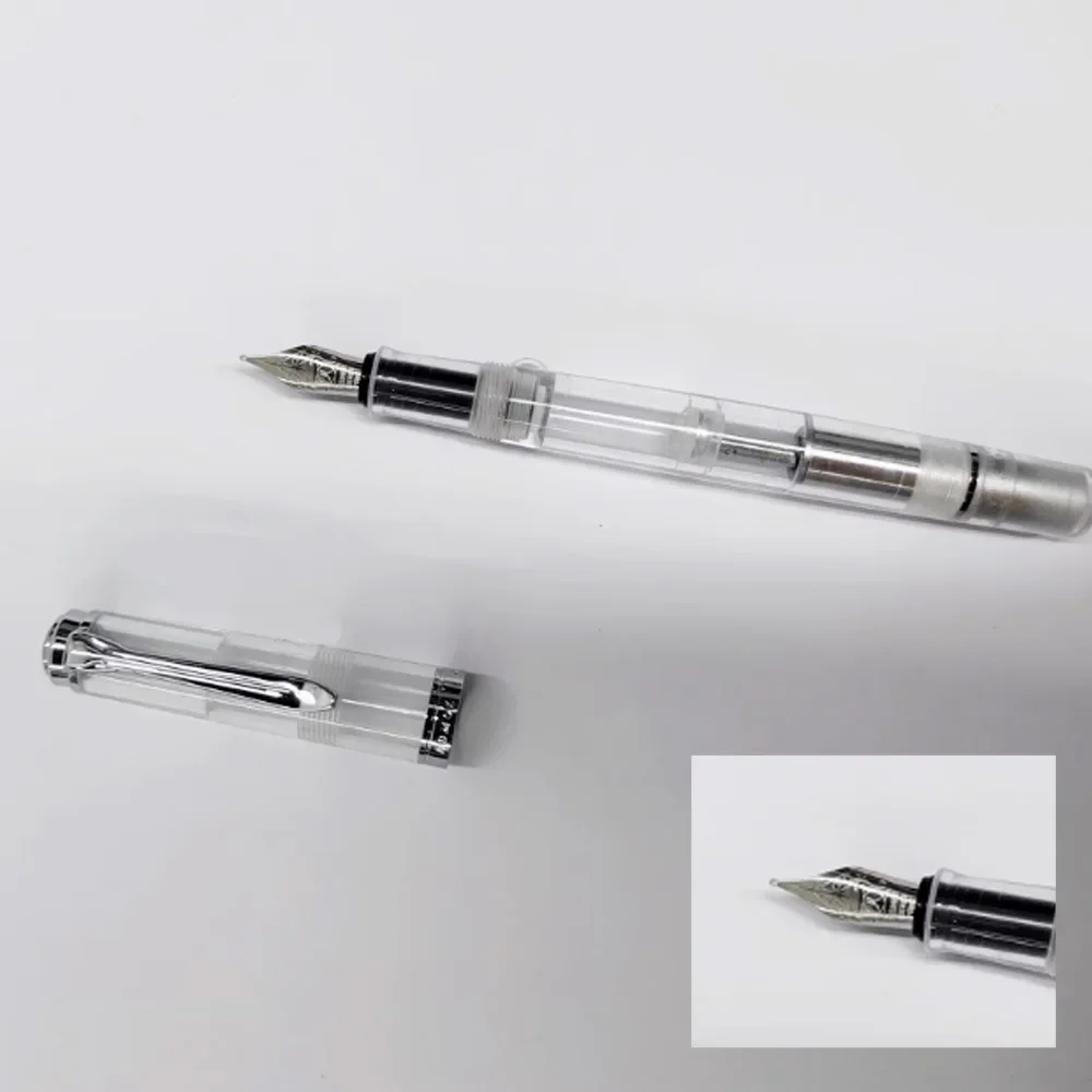 For ADMOK J400 Fountain Pen No.5 Fine nib Piston-Filling high-end Gift Pen Suitable for Offices Students Stationery Supplies