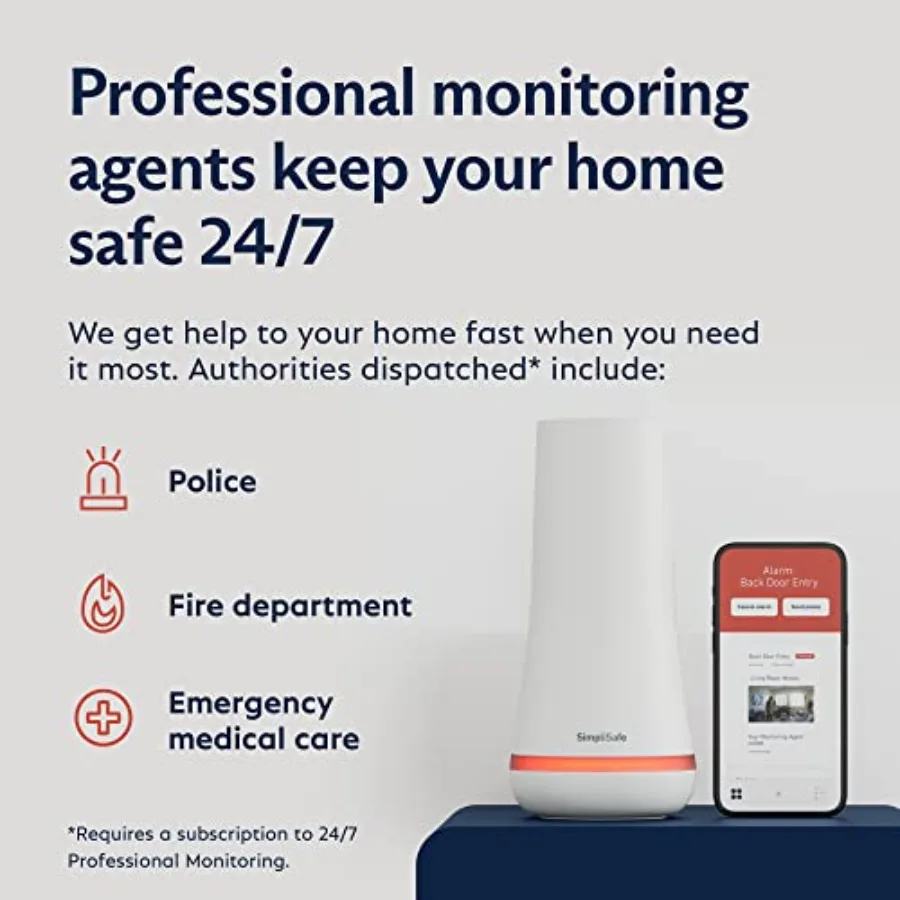 Wireless indoor home security system