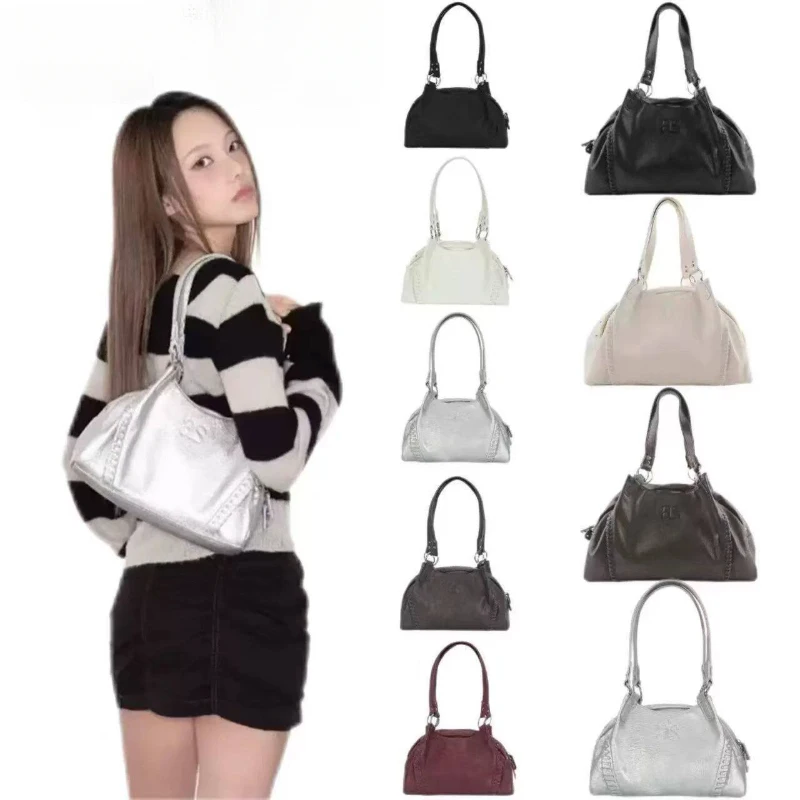 

Vintage Moto Wander Crossbody Tote Bag Women Niche Design Oversized Daily Underarm Shoulder Handbag