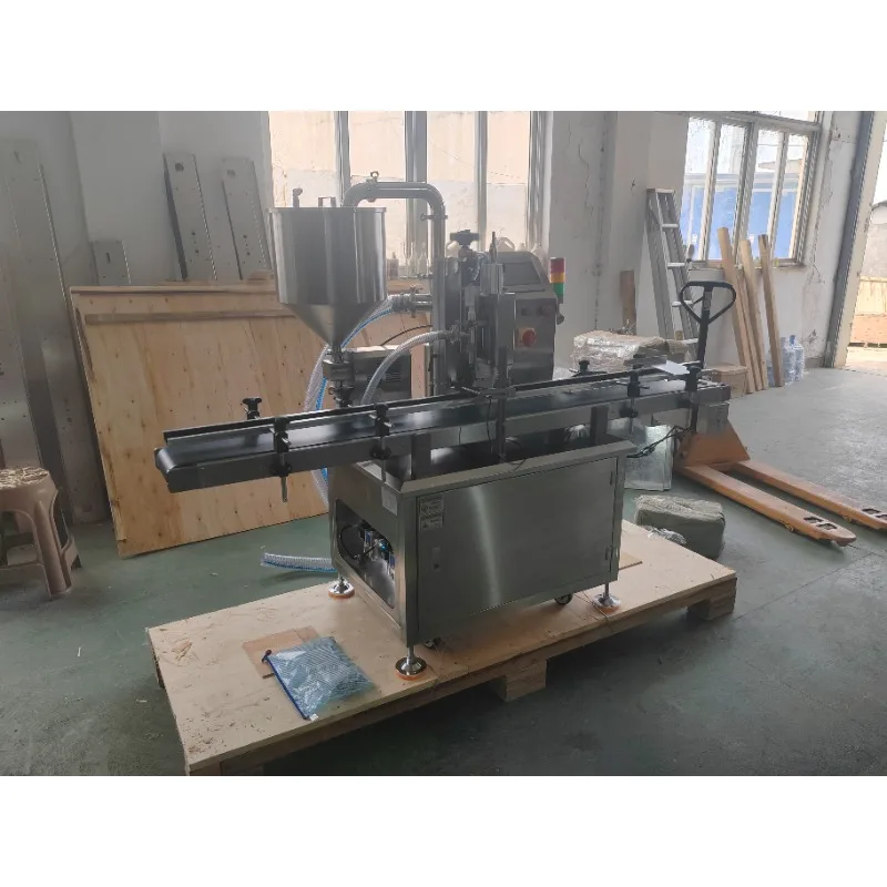 精密 1 つまたは 2 つのノズル液体リップスクラブジャーボロネーゼハニージェル液体自動高速ローターポンプ充填機