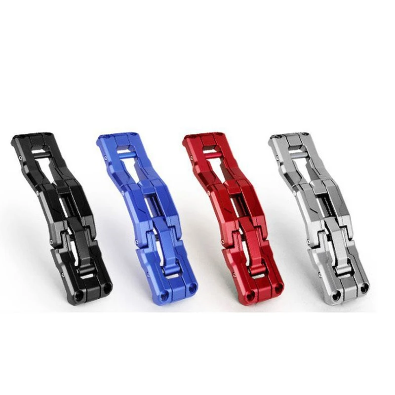 2/4 Door Before And After Side Ladder Pedals For Jeep Wrangler JK/JL 2007-21 Aluminum Alloy Folding Ladder Pedals