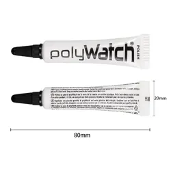 1PCS Polywatch Glass Polish Paste Fit Acrylic Crystals Glass Scratch Remover Glass Repair Sanding Polishing Grinding Paste Tools