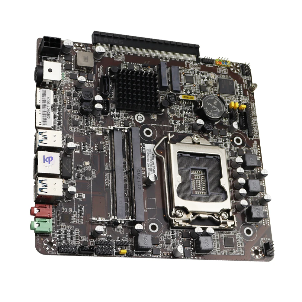 Zillion B250 PRO Mini ITX Motherboard LGA 1151 Dual Channel DDR4 Support Core i3/i5/i7 CPU Discrete Graphics Card Slot Brand New