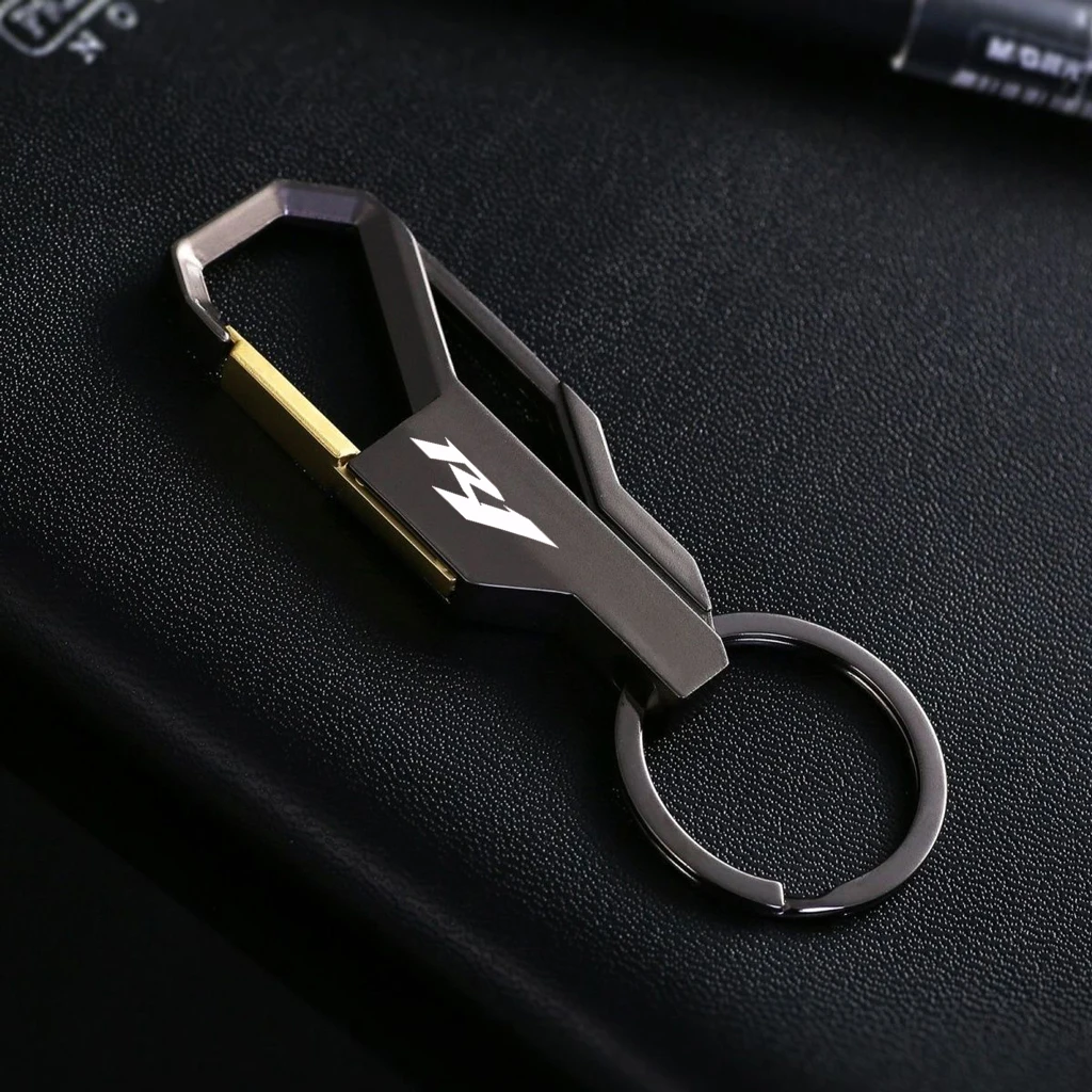 1PCS Motorcycle Metal Keychain Metal Keyring For Yamaha R1 YZFR1 YZF-R1 2015 2016 2018 2019 2020 1999 1998