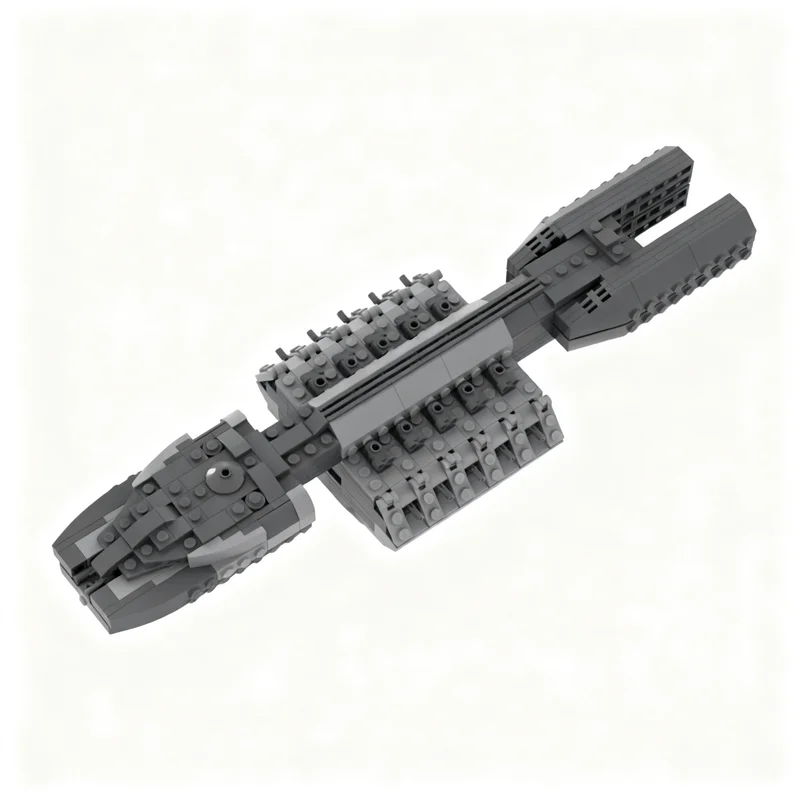 446pcs MOC Battlestar Galactica Berzerk Class Model Building Blocks Architecture Toy Christmas Gifts Collection Brick Education