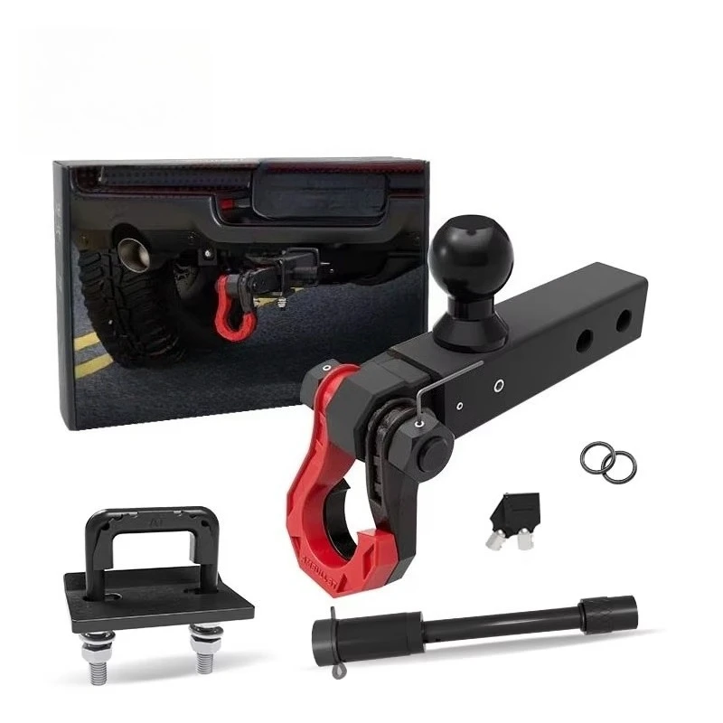 

Низкая цена 4x4 Модное регулируемое устройство для крючка прицепа Приемник с крючком и петлей Приемник D-петля с крючком и петлей