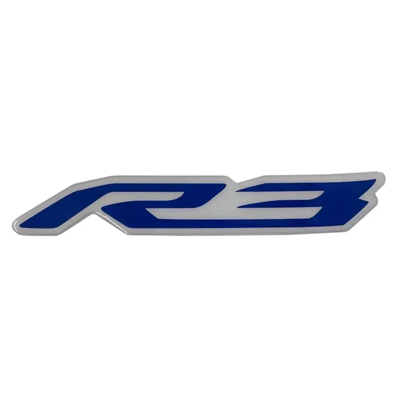 Motorcycle 3D Emblem Badge Decal Tank Wheel Sticker Soft Reflective Decal R1 R3 R6 Sticker For YZF-R1 YZF-R3 YZF-R6