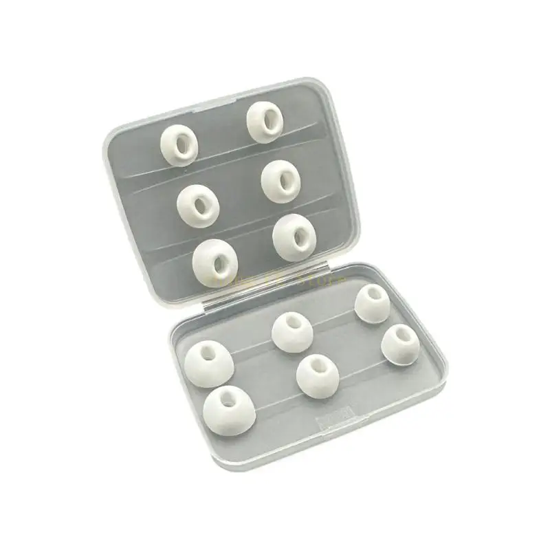 M5TD 12 Đoạn nghe Silicone Silicon được đặt với hộp lưu trữ cho /pro2