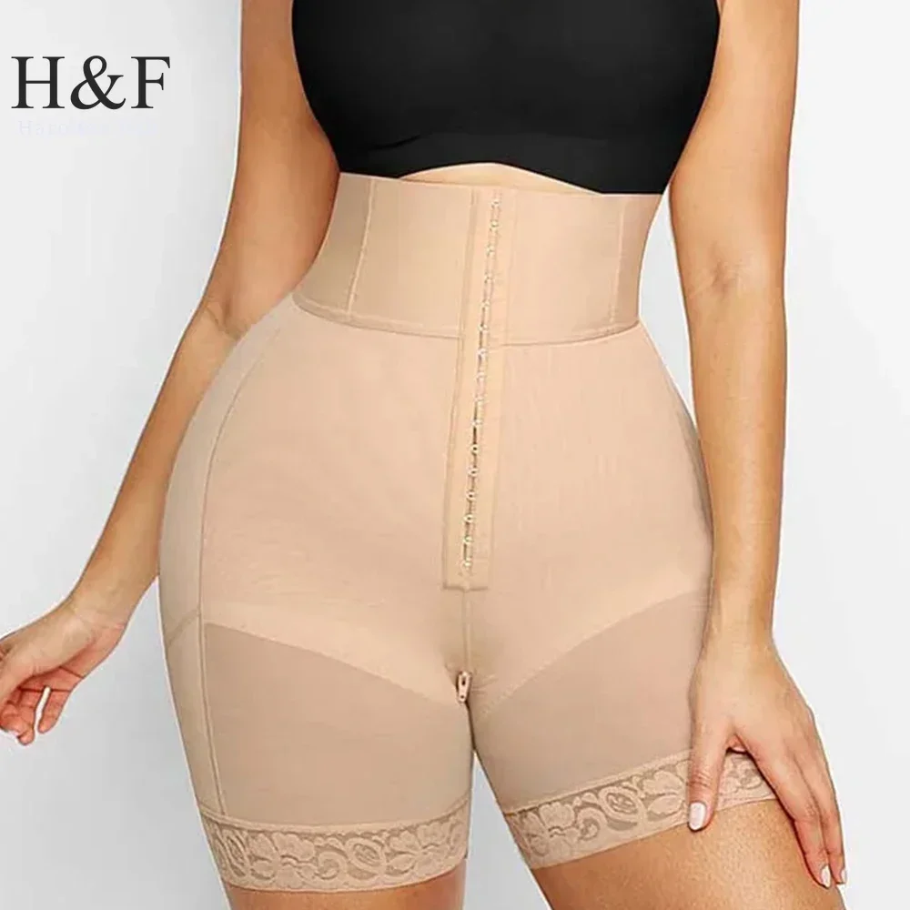 3 Boned Butt Lifter Shapewear Shorts Women Body Shaper Waist Trainer Belly Control Panties Body Shapewear Fajas