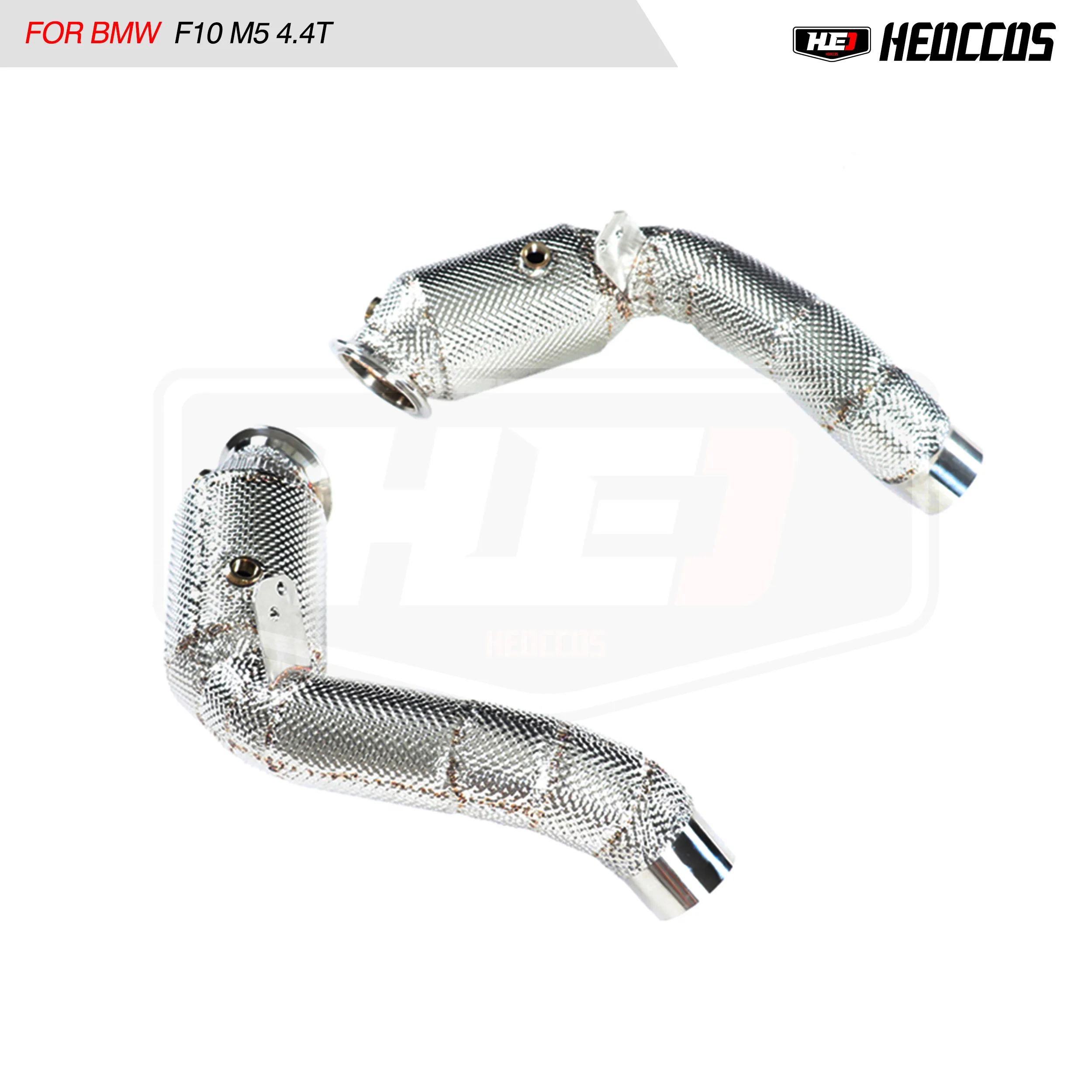 

HEO High Flow Performance Exhaust For BMW F10 M5 4.4T Downpipe Car Exhaust With Insulation