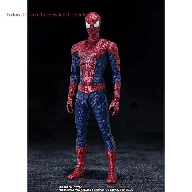 In Stock Original BANDAI S.H.Figuarts Heroes Of No Return The Amazing Spider-Man Action Figures Toys Collection Gifts