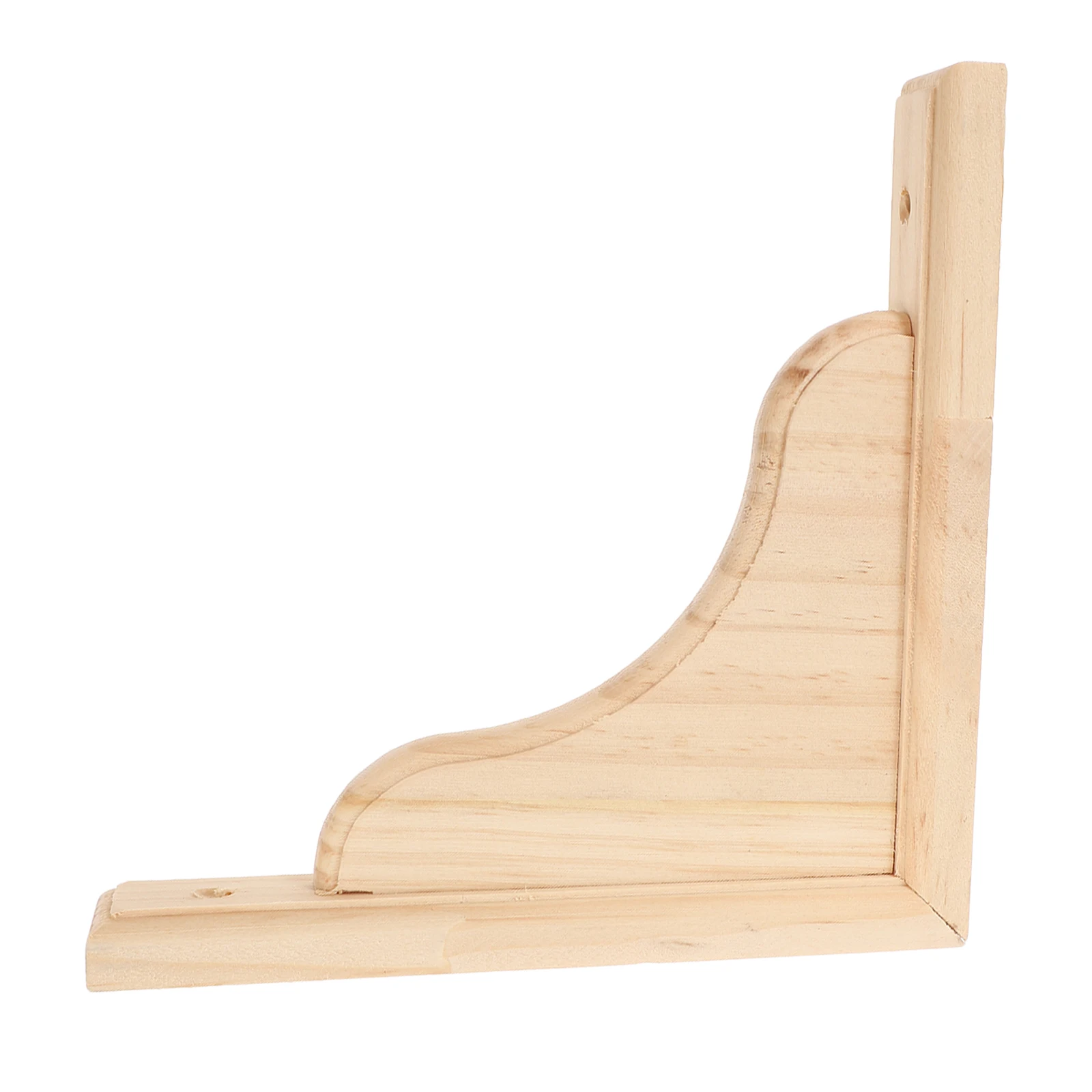 

Triangle Shelf Brackets Wooden Wall Bracket Solid Wood Corner Support Shelf Rack Triangular Shelf Support Bracket