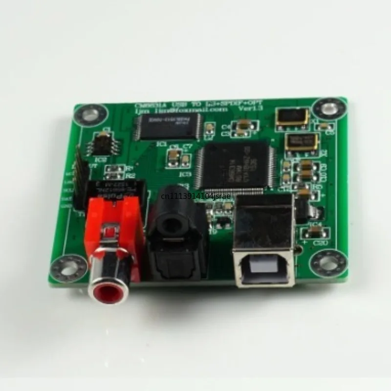 For CM6631A USB‑SPDIF HIFI DAC Module 32‑Bit 384K Coaxial Optical Output (Not Support DTS) Digital Audio Converter Board