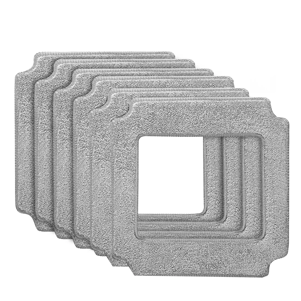 Cleaning Mops for ABIR WD8 Window Cleaner Robot,Reusable Washable Rags for Washing Windows Glass Spare Parts,6/ 12/ 18 pcs cloth image 5