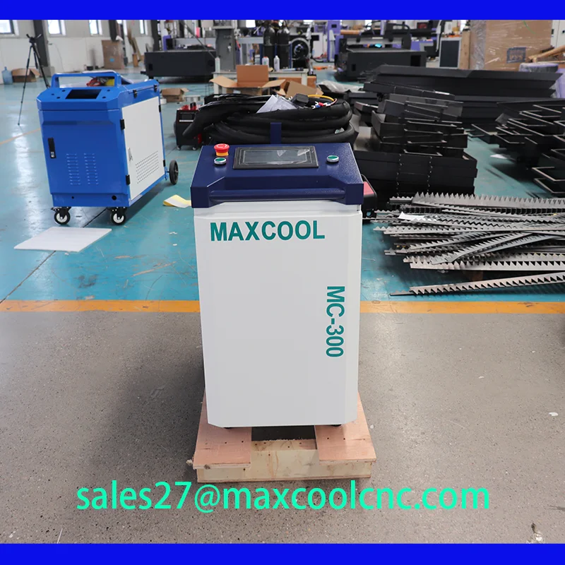 300W Pulse Laser Cleaning Machine Lazer Rust Removal Wood Handicrafts Surface Cleaning Renovation 100w 300w 500w Laser Rust Oil